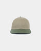 Waxed Baseball Hat - 2-Tone Sage & Spruce Dry Waxed Cotton - View 1