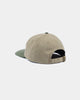 Waxed Baseball Hat - 2-Tone Sage & Spruce Dry Waxed Cotton - View 2