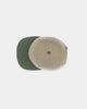 Waxed Baseball Hat - 2-Tone Sage & Spruce Dry Waxed Cotton - View 3