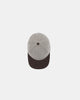 2-Tone Baseball Hat - Oatmeal & Red Oak - View 3