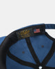 Unstructured Baseball Hat - Mock Blue Dry Wax - View 4