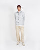 Woven Chore Coat - Natural & Navy Heather - View 2