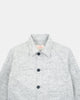 Woven Chore Coat - Natural & Navy Heather - View 7