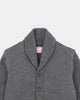Shawl Sweater Coat - Charcoal - View 6