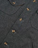 Crissman Overshirt - Charcoal - View 9