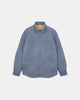 Crissman Overshirt - Faded Blue Dry Waxed Rip Stop
