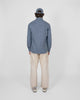 Crissman Overshirt - Faded Blue Dry Waxed Rip Stop - View 5