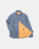 Crissman Overshirt - Faded Blue Dry Waxed Rip Stop - View 6