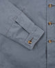 Crissman Overshirt - Faded Blue Dry Waxed Rip Stop - View 8