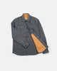 Crissman Overshirt - Indigo Herringbone Bull Denim - View 6