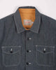 Crissman Overshirt - Indigo Herringbone Bull Denim - View 8