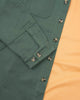 Crissman Overshirt -  Waxed Cotton Spruce - View 7
