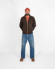 Full-Throttle Moto-Sweater - Brown - View 2