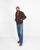 Full-Throttle Moto-Sweater - Brown - View 3