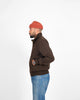 Full-Throttle Moto-Sweater - Brown - View 4