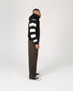 Full-Throttle Striped Moto-Hoodie - View 5