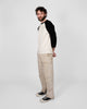 Heavy Duty Baseball Tee - 2-Tone Natural & Black - View 4