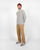 Heavy Duty Long Sleeve Tee - Non Pocket w/ Cuff - Heather - View 3