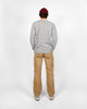 Heavy Duty Long Sleeve Tee - Non Pocket w/ Cuff - Heather - View 5