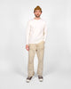 Heavy Duty Long Sleeve Tee - Non Pocket  w/ Cuff - Natural - View 2