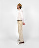 Heavy Duty Long Sleeve Tee - Non Pocket  w/ Cuff - Natural - View 4