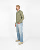 Heavy Duty Long Sleeve Tee - Single Pocket - Fatigue - View 5