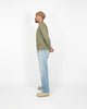 Heavy Duty Long Sleeve Tee - Single Pocket - Fatigue - View 3