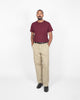 Heavy Duty Tee - Single Pocket - Burgundy - View 2