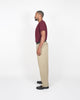 Heavy Duty Tee - Single Pocket - Burgundy - View 4