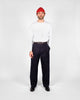 Heavy Duty Long Sleeve Tee - Non Pocket w/ Cuff - White - View 2
