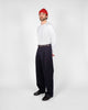 Heavy Duty Long Sleeve Tee - Non Pocket w/ Cuff - White - View 3
