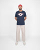 Heavy Duty Tee - Track Tee - Navy - View 2