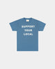 Heavy Duty Tee - Support Your Local / Faded Blue - View 1