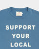 Heavy Duty Tee - Support Your Local / Faded Blue - View 3