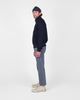 Pilot Jacket - Indigo Sashi-Ori - View 4