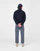 Pilot Jacket - Indigo Sashi-Ori - View 5