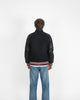 Raglan Varsity Jacket - Black / Off White & Scarlet - View 6