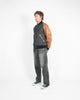 Raglan Varsity Jacket - Granite / Black / Antique Rust - View 3