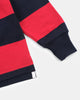 Rugby Shirt - Navy / Red - View 4