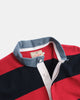 Rugby Shirt - Navy / Red - View 5