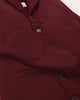 Shawl Sweater Coat - Burgundy - View 6
