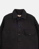 Selvedge Overshirt - Black Denim - View 10