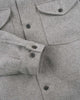 Skyline Overshirt - Oatmeal Melton - View 8