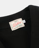 Slouchy Varsity Cardigan - Black / Old Gold - View 3