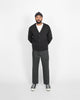 Slouchy Cardigan - Dark Charcoal - View 2