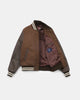 Women's Varsity Jacket - Medium Brown Mix - View 8