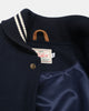 Varsity Jacket - Dark Navy/Antique Rust - View 10