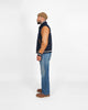 Varsity Jacket - Dark Navy/Antique Rust - View 4