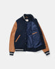 Varsity Jacket - Dark Navy/Antique Rust - View 7