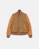 Women's Varsity Jacket - Dark Tan Mix - View 1
